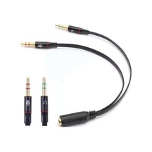 4457 Kulaklık Mikrofon Çevirici Ayırıcı Dönüştürücü Çoklayıcı Adaptör