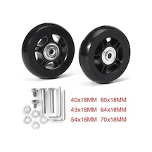 Pazly 2 Adet Sessiz Tramvay Kutusu Seyahat Kutusu Evrensel Tekerlek Diğer