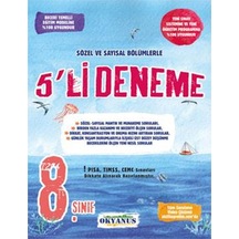 8 Sınıf 5 Li Deneme Okyanus Yayınları