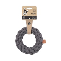 M-pets Coto Grey Rıng 18cm Örgü Halka Oyuncak