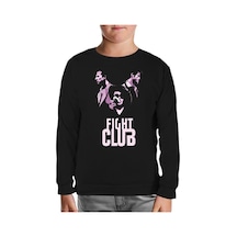 Fight Club - Smoky Siyah Çocuk Sweatshirt Siyah