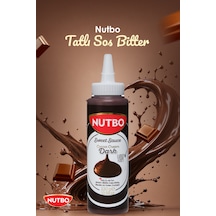 Tatlı Sos Bitter- Waffle& Krep& Pankek& Churros& San Sebastian& Kruvasan& Dondurma Sos 330 Gr