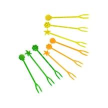 Cips Çatalı 1000 Adet Plastik 1000-1000-1000-1000 Sarı