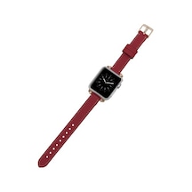 Bouletta Apple Watch Uyumlu Deri Kordon 38-40-41Mm Ferro Erc2 Kır