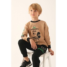 Mickey Mouse Vizon Erkek Çocuk Eşofman Takımı