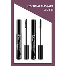 Essential High Definition & Lift Up&great Volume Mascara Black - Hacim Veren Maskara 2'li Set Electro Black
