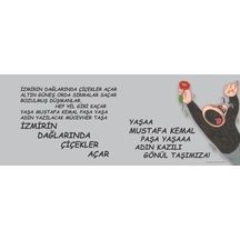 İzmirin Dağlarında Çiçekler Açar Hediye Kupa Love Bug-t Gri