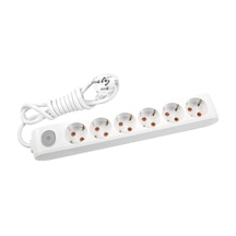 Viko Multi-Let 6Lı Anahtarlı Topraklı Çocuk Korumalı 5 Metre Priz Viko Multi-Let 6Lı Anahtarlı Topraklı Çocuk Korumalı 5 Metre Priz