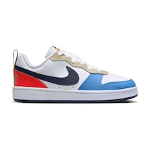 Nike Court Borough Low Gs Recraft Beyaz-mavi Günlük Spor Ayakkabı Beyaz - Mavi