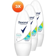 Rexona Stay Fresh Kadın Roll-On Deodorant 3 x 50 ML
