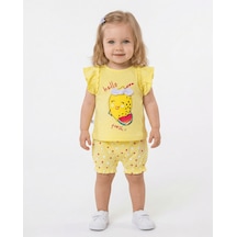 S-Mall Caramell Bebek Takımı - 2 Li - Tkk7045 - Fresh - Sarı Beyaz