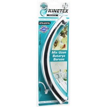 Mix Uzun Evye Batarya Borusu Süzgeçli Uç Krom Kaplama 4915 Beyaz