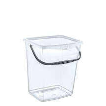Hobby Life 6lt Şeffaf Q Box Saplı Kapaklı Saklama Kabı