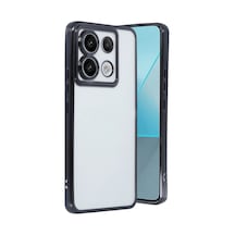 Xiaomi Redmi Note 13 Pro 5g Kılıf Razer Lensli Silikon - Siyah Diğer