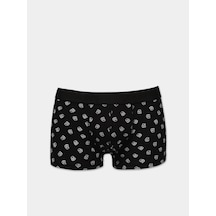 Colin's Colins Modern Fit Baskılı Erkek Siyah Boxer Cl1075758 Q1.v1 Blk Siyah