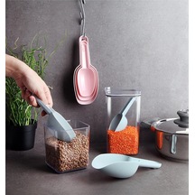 Origa 3'lü Un Şeker Bakliyat Baharat Deterjan Erzak Küreği Seti 3 Boy Kürek