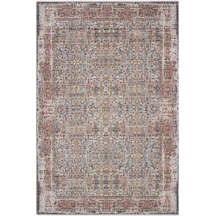 Cool Halı Hanedan Gri Halı Klasik Desen Modern Halısı Etnik Desenli Vintage Halı Dokuma Salon Halısı