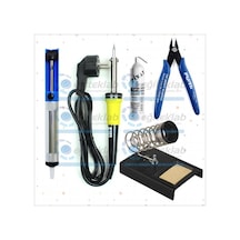 40w Havya + Lehim + Havya Standı + Lehim Pompası + Mini Yankeski