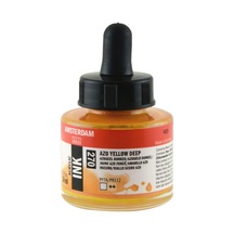 Talens Amsterdam Acrylic Ink 30Ml 270 Azo Yellow Deep