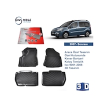 Citroen Berlingo 2007- Sonrası Rizline 3D Havuzlu Paspas