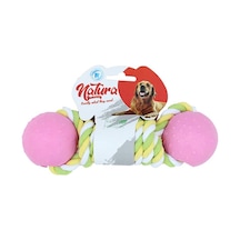 Natura Plastik İkili Top Köpek Çiğneme Oyuncağı 31 CM