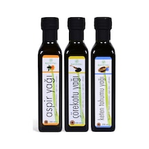 Bayvital Aspir Yağı + Çörek Otu Yağı + Keten Tohumu Yağı 3 x 250 ML