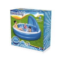 Bestway 54337 Uv Careful Gölgelikli Şişme Havuz 2.41m X 2.41m X 1.40m