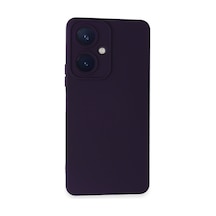 Y27 Kılıf Nano İçi Kadife Silikon - Mor Bz8683140699703