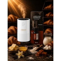 Areon Aromatik Difüzör Beyaz Pleksi + Croissant