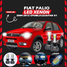 Fiat Palio 2004-2012 Uzun Far Uyumlu Şimşek Etkili Led Xenon Pro Series H1