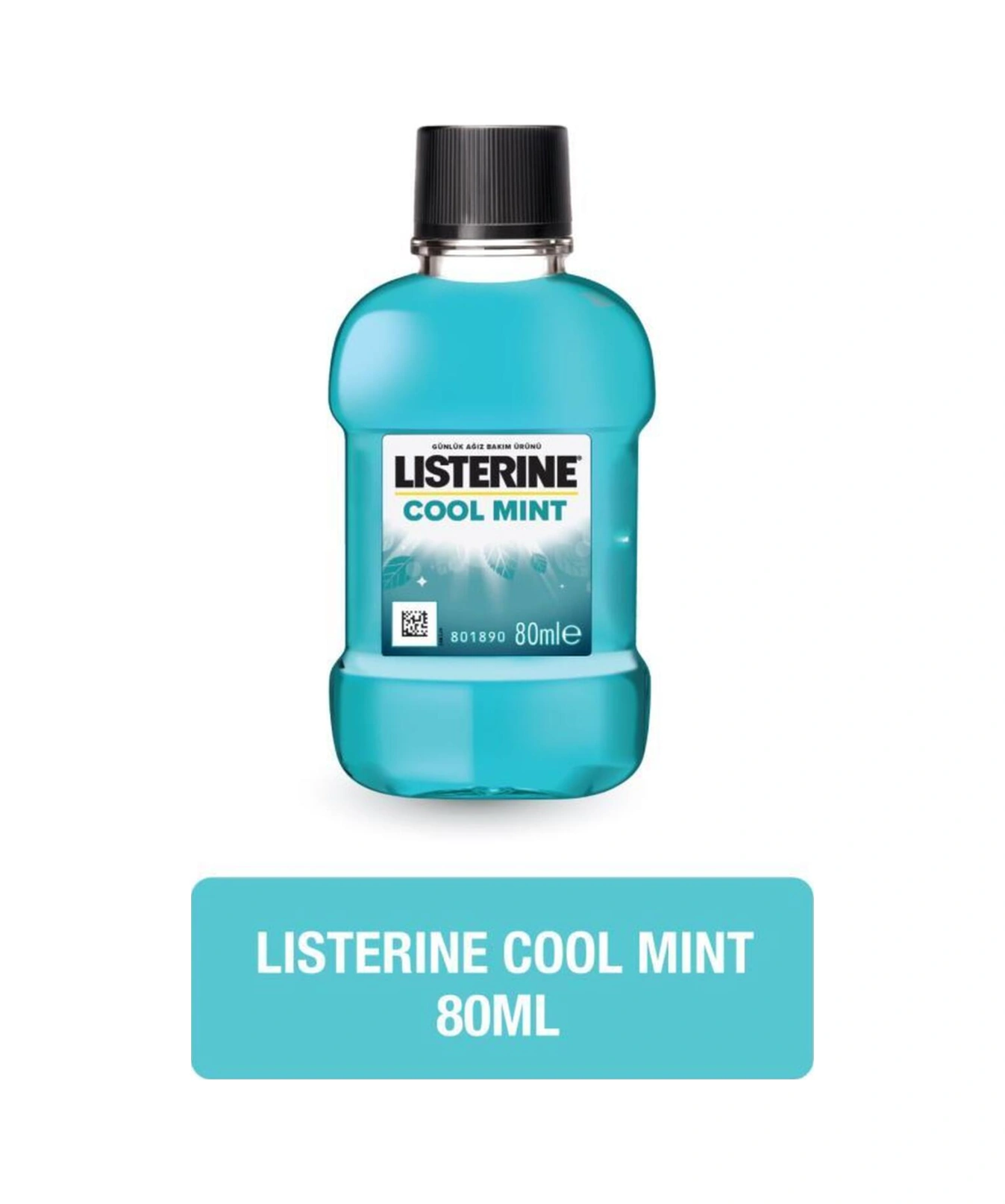 Lısterıne Cool Mınt Yesıl 80 Ml Agız Bakım Suyu