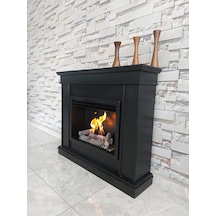 Blueflame Classıcal Black Bacasız Şömine