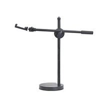 Joyhub Halka Işıklı Yükstilmiş Tripod Masaüstü Masaüstü Standı Cep Tefonu Tutucu Konsollu Tripod Siyah Vantuzlu 8y1f4r