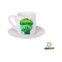 Balbasaur Türk Kahvesi Fincanı 099 Beyaz