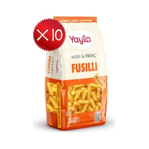 Yayla Mısır Ve Pirinç Fusilli Makarna 400 G X10