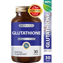 Nondo Glutatyon 30 Tablet Glutathione Kolajen 1-2-3 Alfa Lipoik Asit Bromelain Hyaluronik Asit