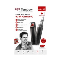 Kaliteli Kalem Ucu 12 Li 0.9 Mm Hb 12 Paket Tombow Versatil Kalem Uç Mekanik Uçlu Otomatik Kurşun Kalem Ucu 60mm Yumuşak