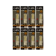 Ct-4249 3w 3200k Günışığı G9 Duylu Kapsül Led Ampul 8 Adet