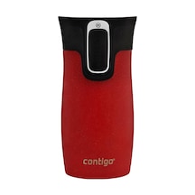 Westloop Mini Vakumlu Termos Matara Tek El Bas İç 300ml 2203554 Kırmızı