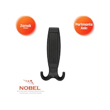 Eli Za Portmanto Askısı, Metal Vestiyer Askısı, 208 Gr, Dolap Ve Duvar Askılığı, Matsi Yah Vidalı