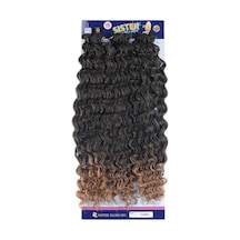 Afro Dalgası / Siyah Karamel Ombreli T1b/27 - Elwm-462584 Çok Renkli