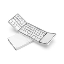 Seeda Katlanabilir Bluetooth Klavye Silver White