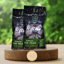 Happy Cat Litter Topaklaşan Çam Peleti Kedi Kumu 2 x 10 L