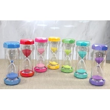 Hubrendy Kargo Plastik Çerceveli Renkli 10 Dk Kumsaati Alk4563
