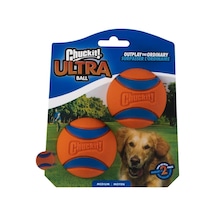 Chuckit Ultra Ball 2'li Köpek Oyun Topu Orta Boy 6.5 CM