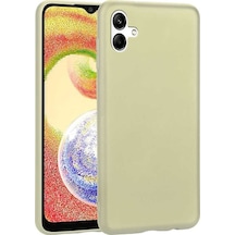 Samsung Galaxy Uyumlu A04 Kılıf Yumuşak Dokulu Soft İnce Mat Silikon Kapak Premier