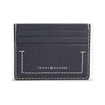 Tommy Hilfiger Th Mıcro Flag Cc Holder Erkek Mavi Cüzdan - Am0am14547
