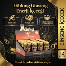 Diblong Ginseng Performans Enerji İçeceği - 12 Adet Gizli Gönderim