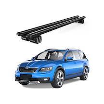 Pençe Skoda Octavia Scout 2014 Ve Sonrası Uyumlu Siyah Ara Atkı Port Bagaj Tavan Barı