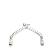Gizli Metal Çanta Bursu 22 Cm - Metal Çanta Aparatı Çanta Aksesuarı Çok Renkli